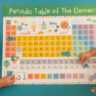 Pippi Post Periodic Table Jigsaw Puzzle - 500pc 2 Pippi Post Periodic Table Jigsaw Puzzle - 500pc - Image 2