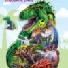 MasterPieces 100 Piece Shaped Jigsaw Puzzle - Dinosaur Days - 14"x19"