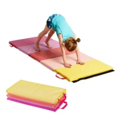 HearthSong 5-Panel Folding Kids' Gymnastics Tumbling Mat For Active Play, With Carrying Handles -LITTLE TIKES Shop GUEST 2f8cc12c 8c0f 4aa1 8868 d5c2d0ea0d7a