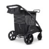 Joovy Jovvy Platoon Large Utility Portable Shopping Cart Outdoor Gear Wagon - Black