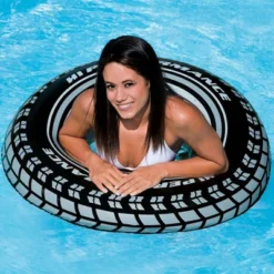 Intex Inflatable Giant Tire Tube Raft For Pool/Lake/Ocean | 59252EP -LITTLE TIKES Shop GUEST 319d5236 dac7 4fb2 a78f c1a05d483494