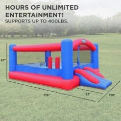 Sunny & Fun Inflatable Bounce House, Bouncy Jump Castle
