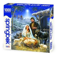Springbok Savior Is Born Puzzle 1000pc