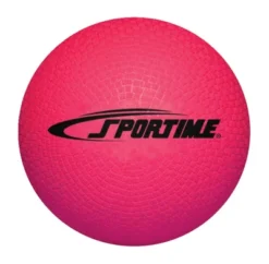Sportime Playground Ball, 10 Inches, Red