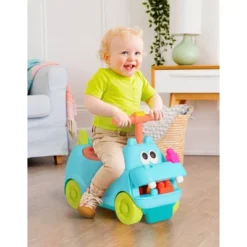 B. Toys Ride On Toy With Blocks - Ride & Chomp