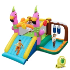 Costway Flamingo-Themed Bounce Castle 7-in-1 Kids Inflatable Jumping House 22 Costway Flamingo-Themed Bounce Castle 7-in-1 Kids Inflatable Jumping House -LITTLE TIKES Shop GUEST 352336b2 6de5 4742 a47a 065a9abb07d2