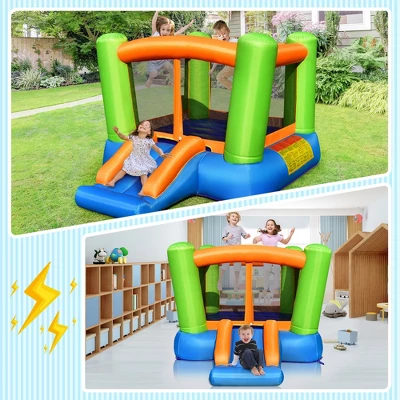 Costway Inflatable Bounce House Kids Jumping Playhouse Indoor & Outdoor Without Blower 2 Costway Inflatable Bounce House Kids Jumping Playhouse Indoor & Outdoor Without Blower - Image 2
