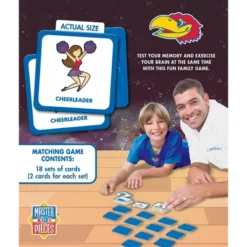 MasterPieces Officially Licensed NCAA Kansas Jayhawks Matching Game For Kids And Families -LITTLE TIKES Shop GUEST 3598e240 9c47 4c69 89ce f516bde35eb8