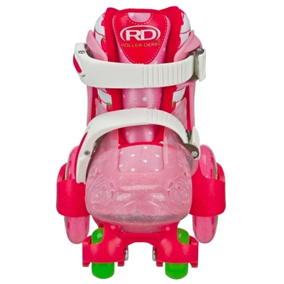 Roller Derby Fun Roll Girls' Jr Adjustable Roller Skate Strawberry 4 Roller Derby Fun Roll Girls' Jr Adjustable Roller Skate Strawberry - Image 4