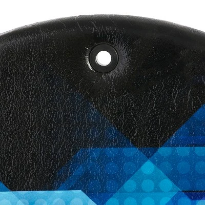 Slippery Racer Downhill Zeus Adults And Kids Foam Saucer Disc 1 Rider Snow Sled Toboggan With Handles, Midnight Hologram 2 Slippery Racer Downhill Zeus Adults And Kids Foam Saucer Disc 1 Rider Snow Sled Toboggan With Handles, Midnight Hologram - Image 2