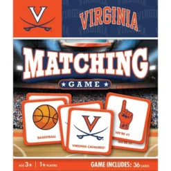MasterPieces Officially Licensed NCAA Virginia Cavaliers Matching Game For Kids And Families