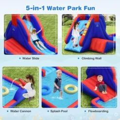Costway Inflatable Water Slide Park W/ Climb Slide Pool & 2 Swim Rings Blower Excluded 13 Costway Inflatable Water Slide Park W/ Climb Slide Pool & 2 Swim Rings Blower Excluded -LITTLE TIKES Shop GUEST 37436177 d51b 4f86 8695 39031ee94d7f