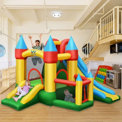 Costway Kids Inflatable Bounce House Jumping Dual Slide Bouncer Castle W/ 780W Blower 2 Costway Kids Inflatable Bounce House Jumping Dual Slide Bouncer Castle W/ 780W Blower - Image 2