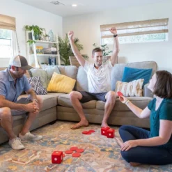 GoSports Left Right Middle Giant Dice Game - 3.5 Inch -LITTLE TIKES Shop GUEST 388154f8 d51e 4ee7 a40c f1a4cd77c491