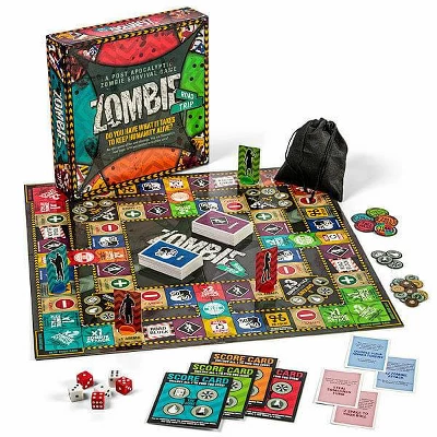 Aquarius Puzzles Zombie Road Trip Board Game 2 Aquarius Puzzles Zombie Road Trip Board Game - Image 2