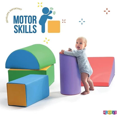 Climb And Crawl Activity Play Set - 5 Piece Soft Zone Climbing Blocks Lightweight Foam Shape Toy – Play22Usa 6 Climb And Crawl Activity Play Set - 5 Piece Soft Zone Climbing Blocks Lightweight Foam Shape Toy – Play22Usa - Image 6