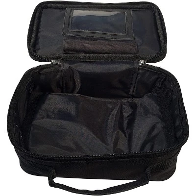 WE Games Padded Chess Travel Bag With Handle - Can Fit A Chess Clock Or Chess Pieces - Black - Measures 9.5 Inches 1 WE Games Padded Chess Travel Bag With Handle - Can Fit A Chess Clock Or Chess Pieces - Black - Measures 9.5 Inches