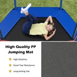 Costway 7FT Kids Trampoline Outdoor Indoor Recreational Bounce Jumper ASTM Approved -LITTLE TIKES Shop GUEST 39da6958 3f81 4fb3 8ecd 9cfed9a3cfb3