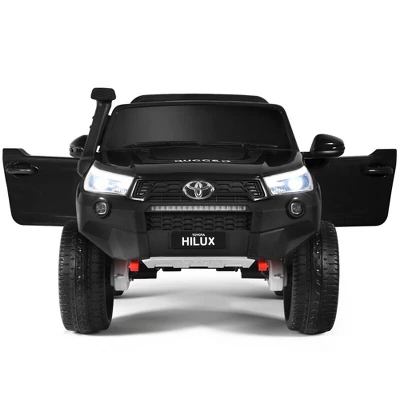 Costway 2x12V Licensed Toyota Hilux Ride On Truck Car 2-Seater 4WD W/ Remote Control 6 Costway 2x12V Licensed Toyota Hilux Ride On Truck Car 2-Seater 4WD W/ Remote Control - Image 6