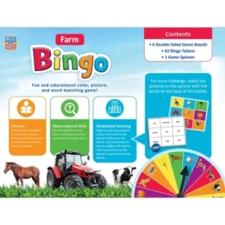 MasterPieces Kids Games - Farm Bingo Game 6 MasterPieces Kids Games - Farm Bingo Game -LITTLE TIKES Shop GUEST 3ae2ead2 b9d1 45de 95b8 1679e86d0999