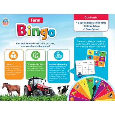 MasterPieces Kids Games - Farm Bingo Game 3 MasterPieces Kids Games - Farm Bingo Game - Image 3