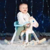 Djeco BabyCavali White Wooden Rocking Horse With Removable Safety Guard