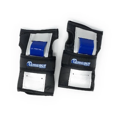 Chicago Skates Deluxe Kids' Quad Roller Skate Combo Set - Black/Blue 10 Chicago Skates Deluxe Kids' Quad Roller Skate Combo Set - Black/Blue - Image 10