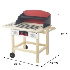 HearthSong Junior Grill Master's Pretend Play Wooden BBQ Grill Set With Accessories 17 HearthSong Junior Grill Master's Pretend Play Wooden BBQ Grill Set With Accessories -LITTLE TIKES Shop GUEST 3ceb70e0 4db4 4add 8984 f9fa4a2db63c