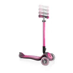 Globber Elite Deluxe Kick Scooter - Deep Pink