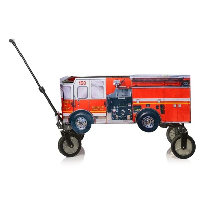 Seeing Red Fire Truck Wagon Cover Halloween Accessory 1 Seeing Red Fire Truck Wagon Cover Halloween Accessory