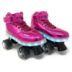Chicago Skates Pulse Light-Up Quad Roller Skate - Pink 27 Chicago Skates Pulse Light-Up Quad Roller Skate - Pink -LITTLE TIKES Shop GUEST 3dbb1354 1eab 497c 870c c7cd629636b5