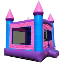 Pogo Bounce House Crossover Kids Inflatable Bounce House With Blower
