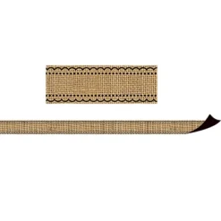 Teacher Created Resources BURLAP MAGNETIC BORDER 3 PACKS TCR77391-3