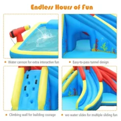 Costway Inflatable Water Slide Crab Dual Slide Bounce House Splash Pool W/ 950W Blower -LITTLE TIKES Shop GUEST 3fd5f798 4c8a 4758 bbcf 136462f8fbf6