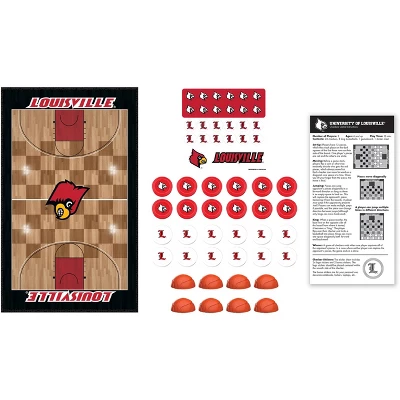 MasterPieces Officially Licensed NCAA Louisville Cardinals Checkers Board Game For Families And Kids Ages 6 And Up 2 MasterPieces Officially Licensed NCAA Louisville Cardinals Checkers Board Game For Families And Kids Ages 6 And Up - Image 2