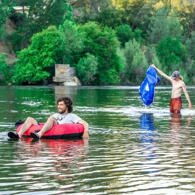 GoSports 44 Inch Heavy-Duty River Tube With Premium Canvas Cover 4 GoSports 44 Inch Heavy-Duty River Tube With Premium Canvas Cover - Image 4