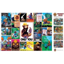 MasterPieces 550 Piece Jigsaw Puzzle For Adults - Smokey Bear - 18"x24" -LITTLE TIKES Shop GUEST 409692c8 d753 474e 8c2b f2f431f45e9b