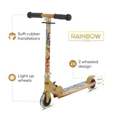 Rainbow High Aluminum Scooter With Light Up Wheels 10 Rainbow High Aluminum Scooter With Light Up Wheels - Image 10
