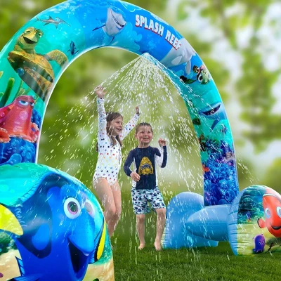 GoFloats Disney Pixar Kids' Inflatable Arch Sprinkler 2 GoFloats Disney Pixar Kids' Inflatable Arch Sprinkler - Image 2