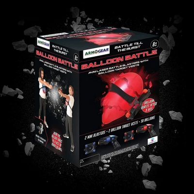 ArmoGear Laser Tag Balloon Battle Set With 2 Mini Battle Blasters, 2 Target Vest, 50 Ballons And 4 Suction Cup 2 ArmoGear Laser Tag Balloon Battle Set With 2 Mini Battle Blasters, 2 Target Vest, 50 Ballons And 4 Suction Cup - Image 2