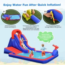 Costway Inflatable Water Slide Park W/ Climb Slide Pool & 2 Swim Rings Blower Excluded 15 Costway Inflatable Water Slide Park W/ Climb Slide Pool & 2 Swim Rings Blower Excluded -LITTLE TIKES Shop GUEST 41ee24bb 0d21 494b a029 bc2c77f17525