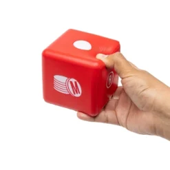 GoSports Left Right Middle Giant Dice Game - 3.5 Inch