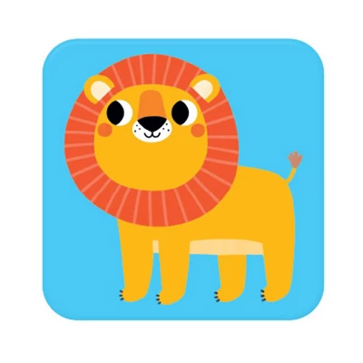 Banana Panda Suuuper Size Toddler Memory Game - Wild Animals 1 Banana Panda Suuuper Size Toddler Memory Game - Wild Animals