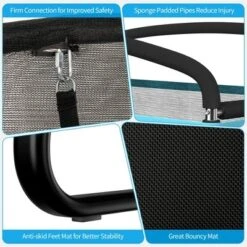 Costway 6FT Kids Recreational Trampoline W/Swing Safety Enclosure Indoor/Outdoor 17 Costway 6FT Kids Recreational Trampoline W/Swing Safety Enclosure Indoor/Outdoor -LITTLE TIKES Shop GUEST 43a931b8 41bd 4045 a4db d75e237d573b