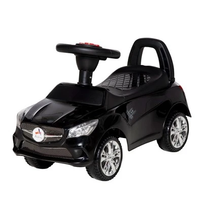 Aosom Kids Ride On Push Car, Foot-to-Floor Sliding Toy Car For Toddler With Working Horn, Music, Headlights And Storage 3 Aosom Kids Ride On Push Car, Foot-to-Floor Sliding Toy Car For Toddler With Working Horn, Music, Headlights And Storage - Image 3