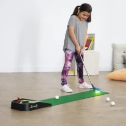 HearthSong Light-Up Indoor Kids' Golf Putting Game With Two Light-Up Putters And Three Golf Balls -LITTLE TIKES Shop GUEST 4447c6cd dba3 4019 8f03 73fdf4d558f5