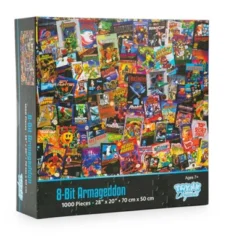 Toynk 8-Bit Armageddon Retro Video Game Puzzle | 1000 Piece Jigsaw Puzzle