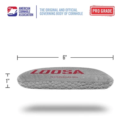 Gameday Tuscaloosa Synergy Pro Gray Cornhole Bags (Set Of 4) 3 Gameday Tuscaloosa Synergy Pro Gray Cornhole Bags (Set Of 4) - Image 3