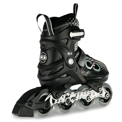 Crazy Skates Alpha Adjustable Inline Skates With Light Up Wheels - Unisex Skates - Available In Two Colors 1 Crazy Skates Alpha Adjustable Inline Skates With Light Up Wheels - Unisex Skates - Available In Two Colors