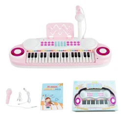 Costway 37-Key Toy Keyboard Piano Electronic Musical Instrument BluePink -LITTLE TIKES Shop GUEST 44d2ad7e 26c5 41a4 910f cab50c7839c7